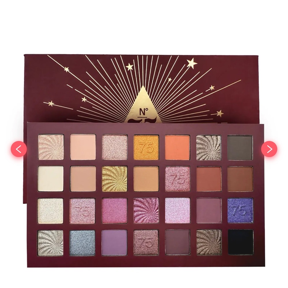 Farmasi Radiant Eyeshadow Palette - Gold, Pink, Purple, and More